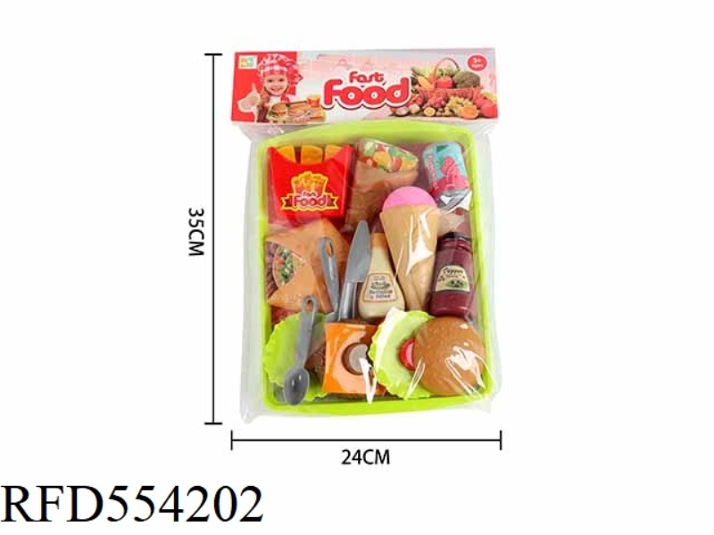 PLAY HOUSE FOOD SET
