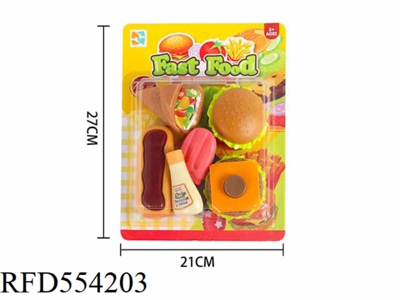 PLAY HOUSE FOOD SET