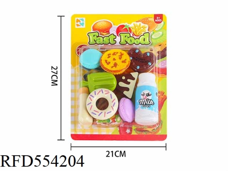 PLAY HOUSE FOOD SET