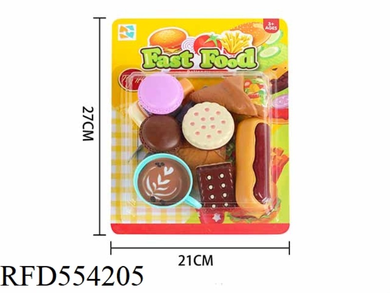 PLAY HOUSE FOOD SET
