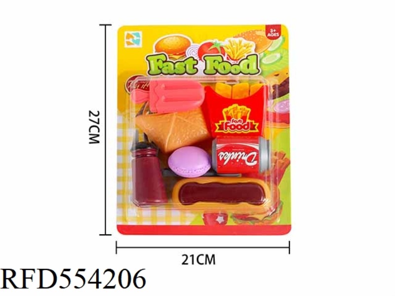 PLAY HOUSE FOOD SET