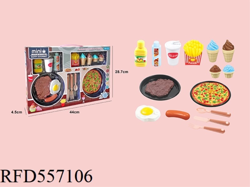 MINI PIZZA SET + WESTERN FOOD COMBO 2 IN 1