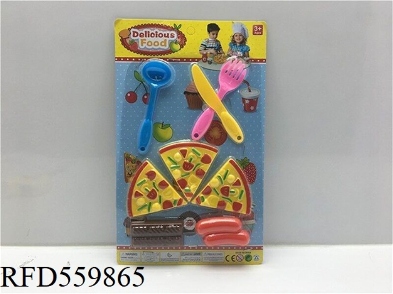 PIZZA CUTLERY AND FOOD SETS