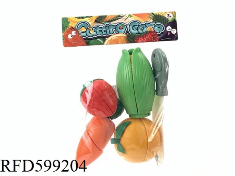 VEGETABLE AND FRUIT PEELING AND CUTTING 13-PIECE SET