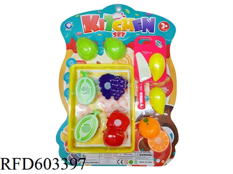 PLAY HOUSE CAN CUT FRUIT KIT