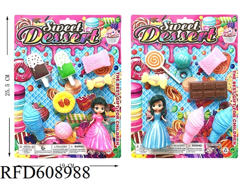 PRINCESS WITH DESSERT