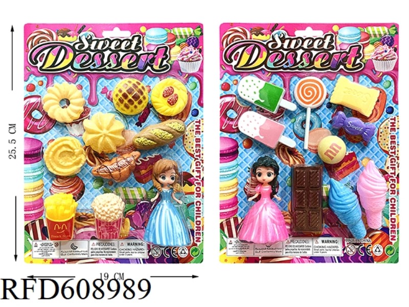 PRINCESS WITH DESSERT