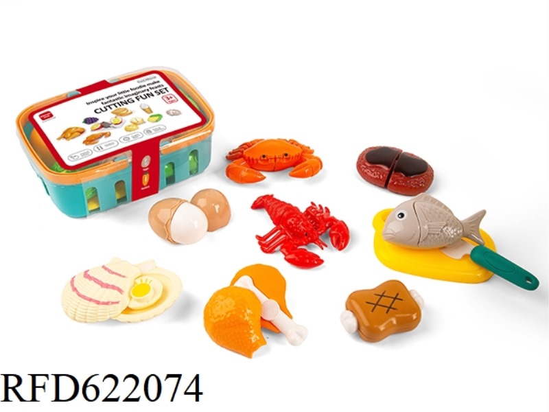 SIMULATED FISH CUTLER BASKET