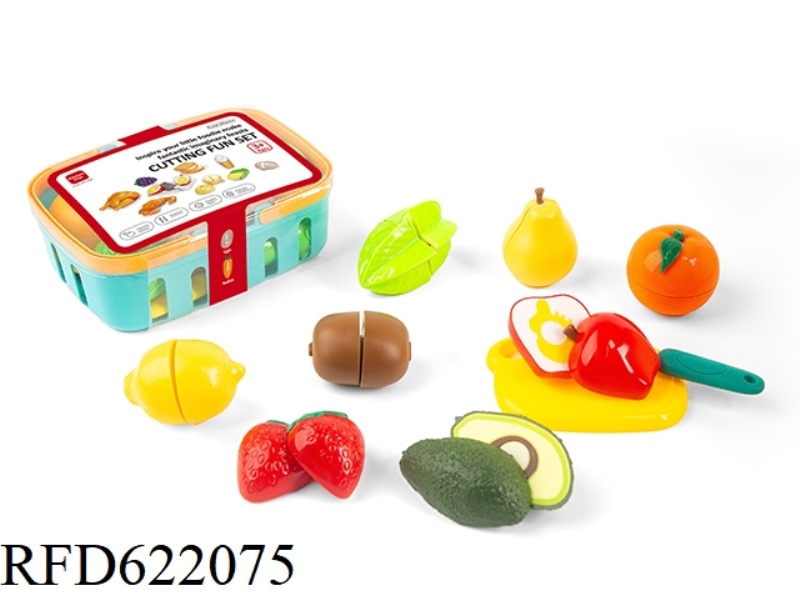 ARTIFICIAL FRUIT AND VEGETABLE CUTTER BASKET