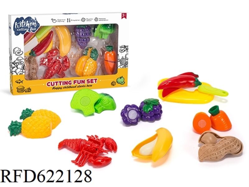 ARTIFICIAL FRUIT AND VEGETABLE CUTTER (PEELED)