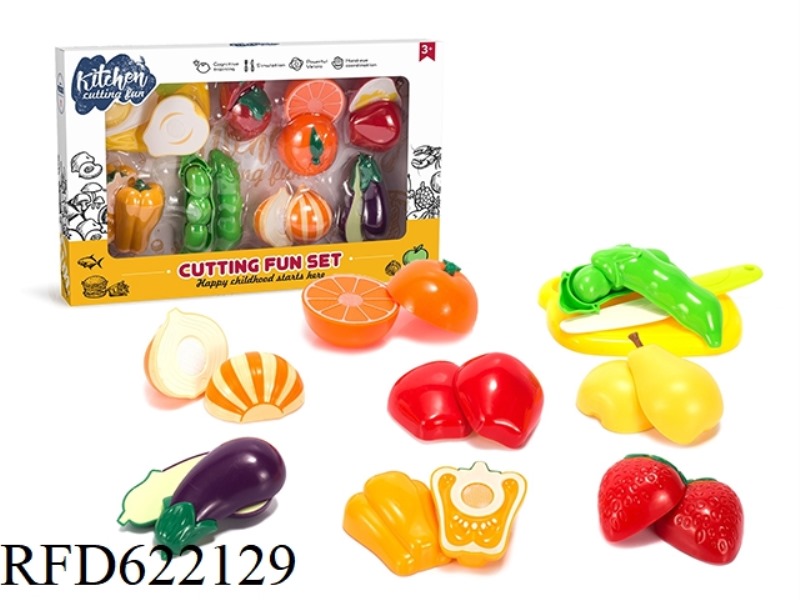 ARTIFICIAL FRUIT AND VEGETABLE CUTTER (PEELED)