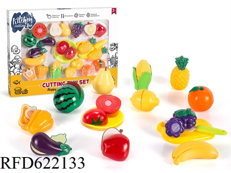 ARTIFICIAL FRUIT AND VEGETABLE CUTTER (PEELED)