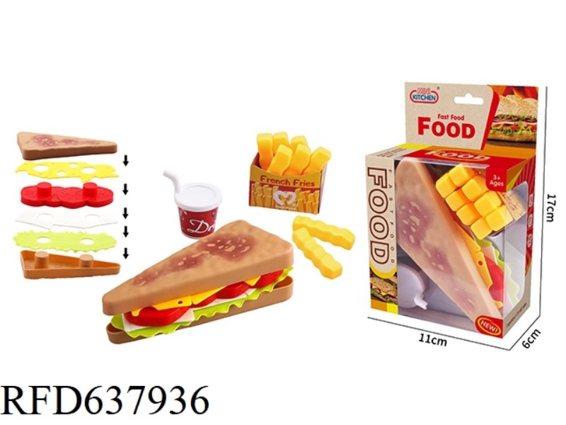 BIG BURGER SET (TRIANGLE)