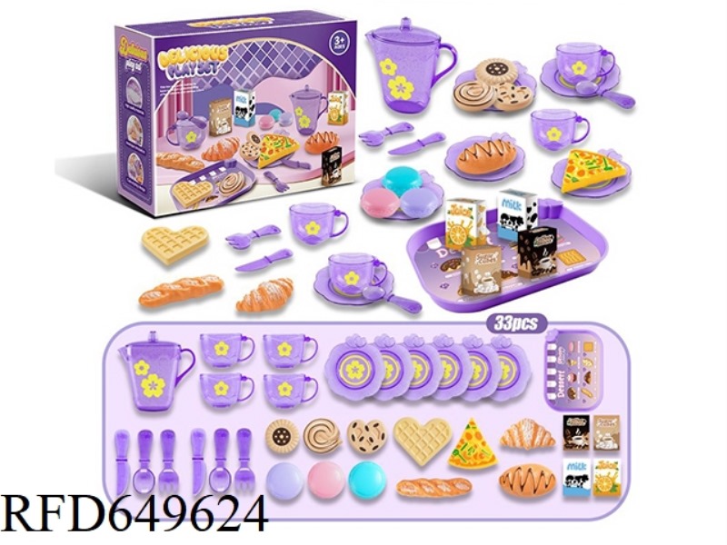 AFTERNOON TEA DESSERT FOOD SET