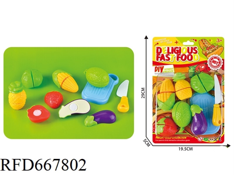 GUOJIAJIA FRUIT AND VEGETABLE QIEQIELE COMBINATION