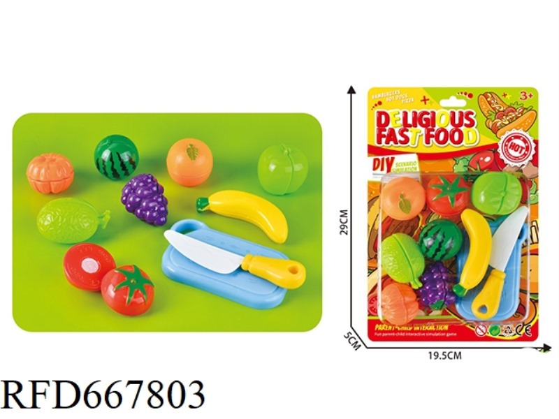GUOJIAJIA FRUIT AND VEGETABLE QIEQIELE COMBINATION