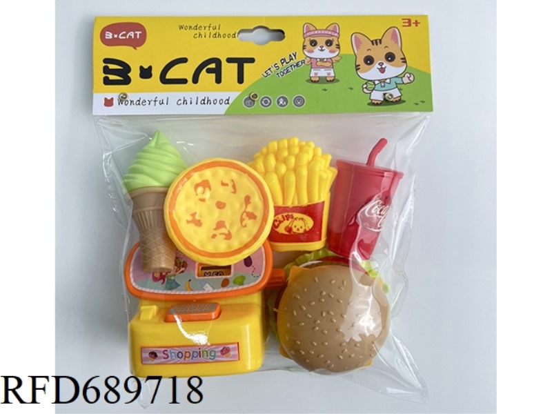 CASH REGISTER HAMBURGER SET