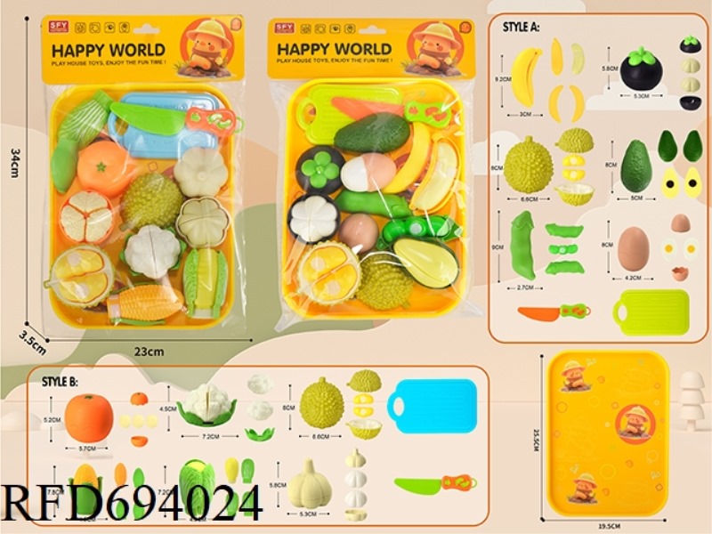 PEELED FRUITS (9PCS)
