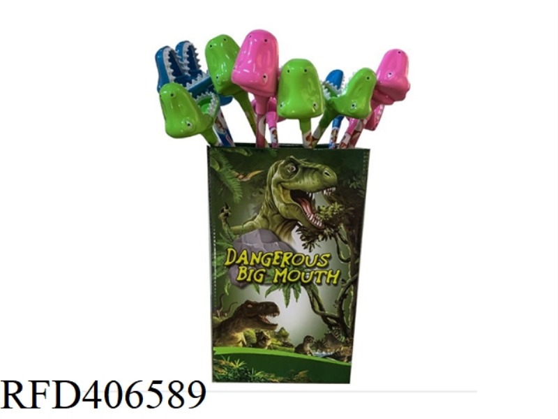 CANDIES BIG MOUTH DINOSAUR (12PCS)