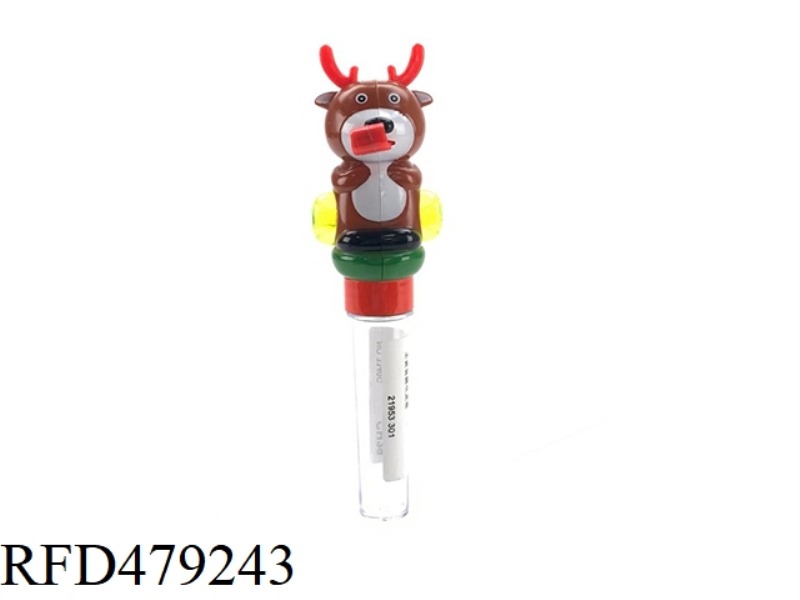CHRISTMAS CANDY BLOWING DRAGON DEER