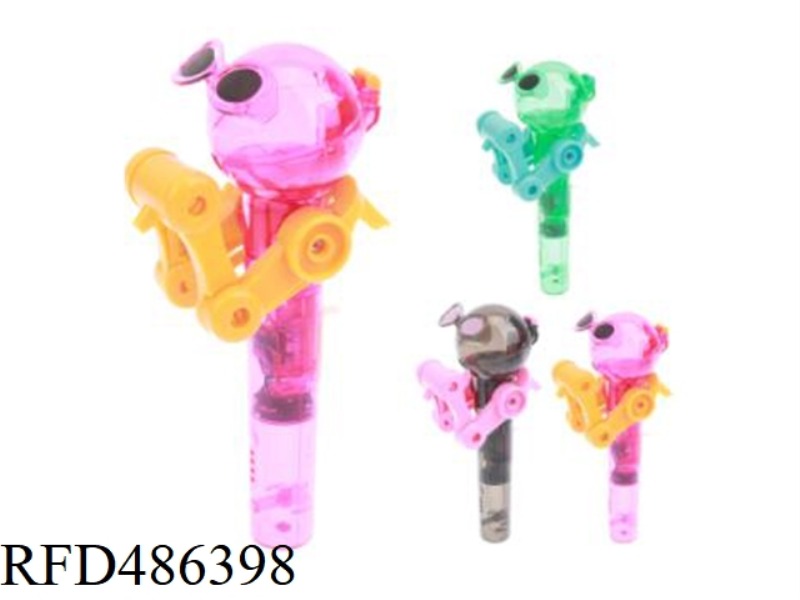 MARTIAN SUGAR CONTAINER 3-COLOR PLASTIC