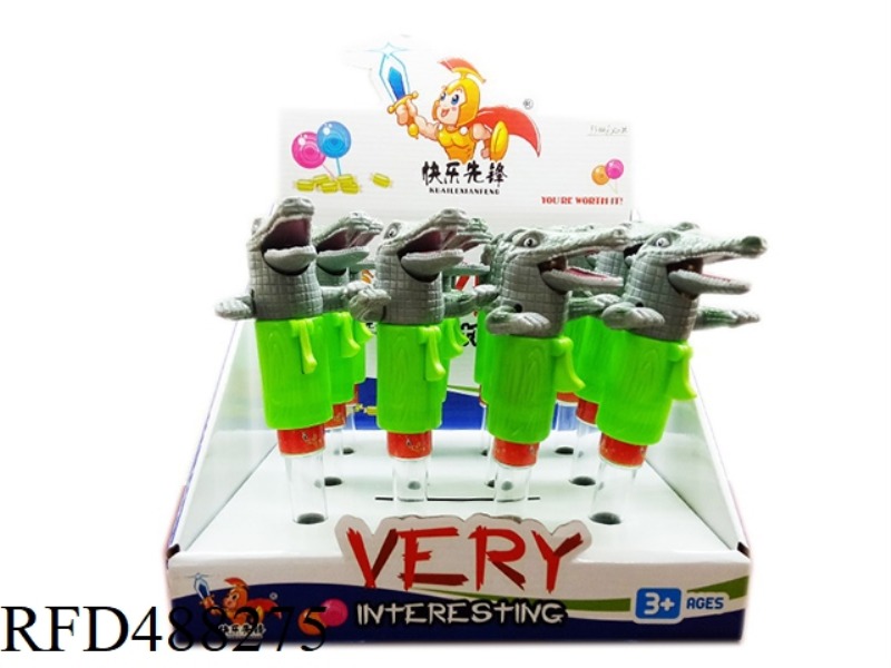THE VOCAL CROCODILE IS 12PCS