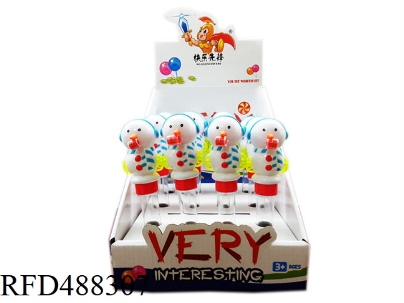 CHRISTMAS BLOW DRAGON SNOWMAN 12PCS