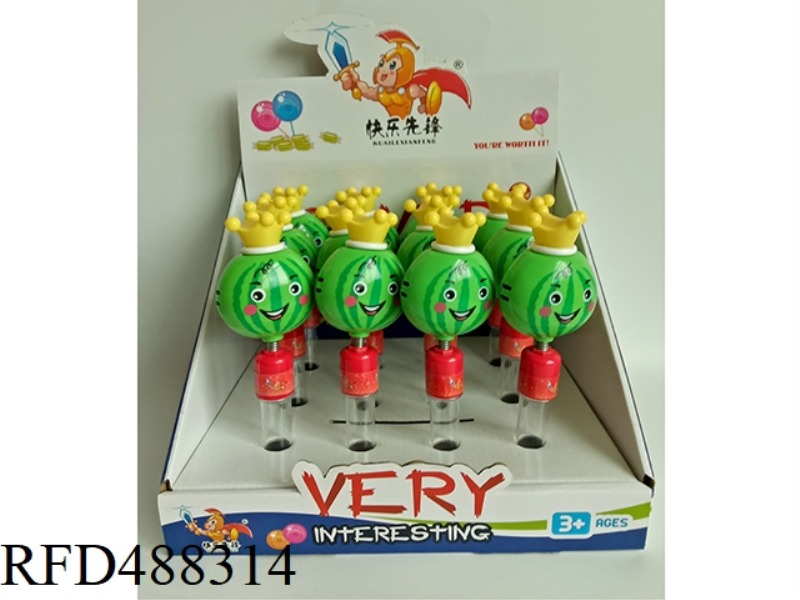 FRUIT RATTLE WATERMELON 12PCS