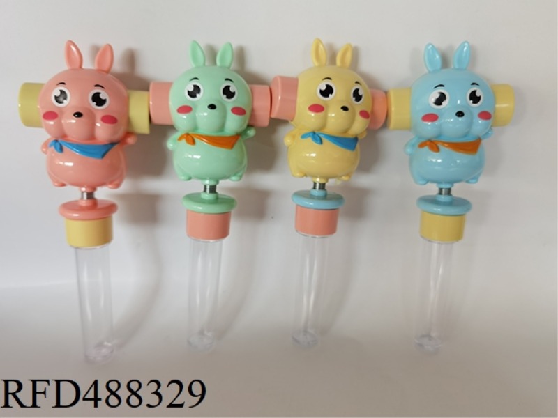 WHISTLE CARD THROUGH 12PCS RABBITS