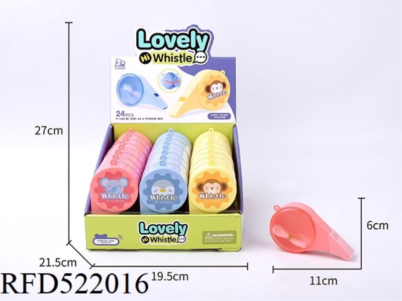 SUGAR PLAY BIG WHISTLE (24PCS)