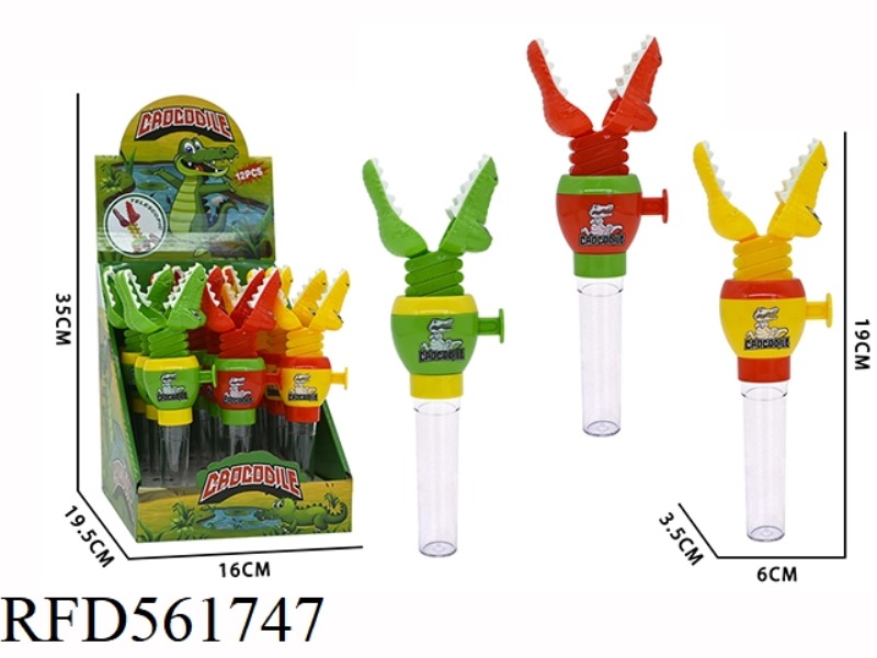 RETRACTABLE ALLIGATOR CLAMP + SMALL SUGAR TUBE