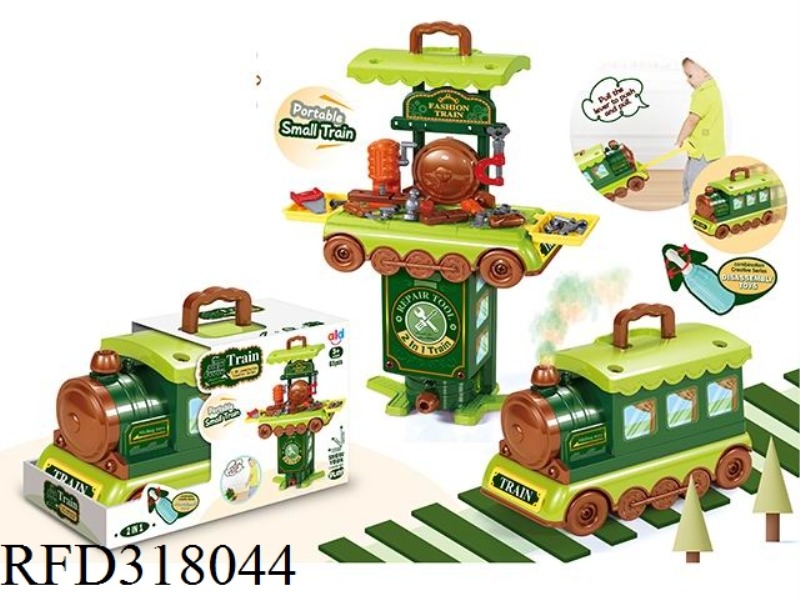 DIY TRANSFORMATION TOOLS TRAIN PLAY HOUSE