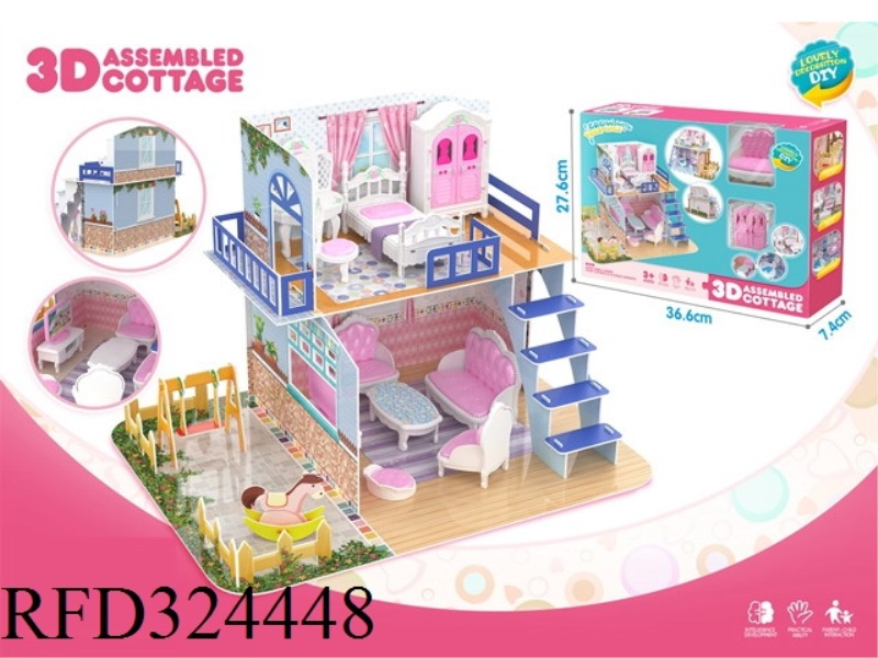 DOUBLE RIGHT LADDER+SOFA+ROOM