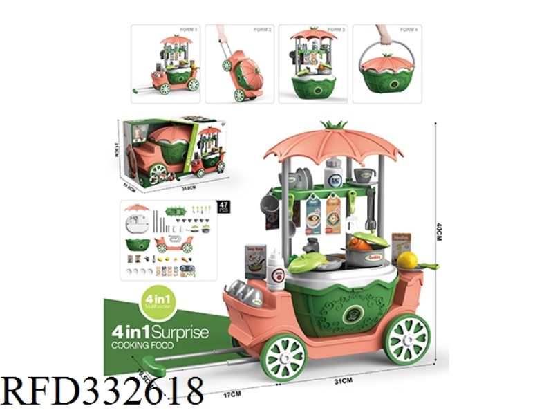 TABLEWARE PRINCESS CAR 47PCS