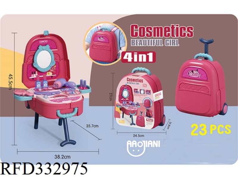 4 IN 1 MAKE UP HAND TRAVEL BAG