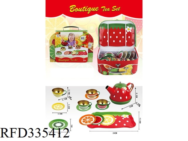 PLAY HOUSE FRUIT TEA SET GIFT BOX