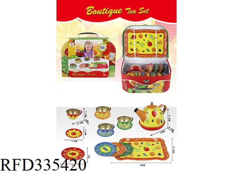 PLAY HOUSE OLD FRUIT TEA SET GIFT BOX