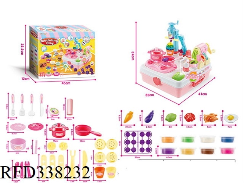 SOUND, LIGHT AND WATER MULTIFUNCTION
COLOR MUD STORAGE BUCKET