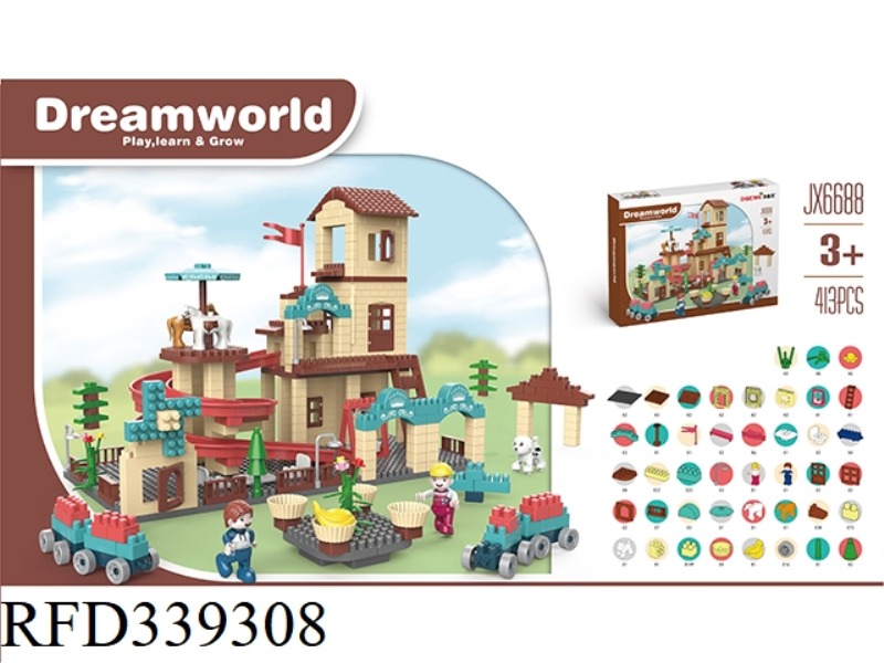 AMUSEMENT PARK 413 PCS