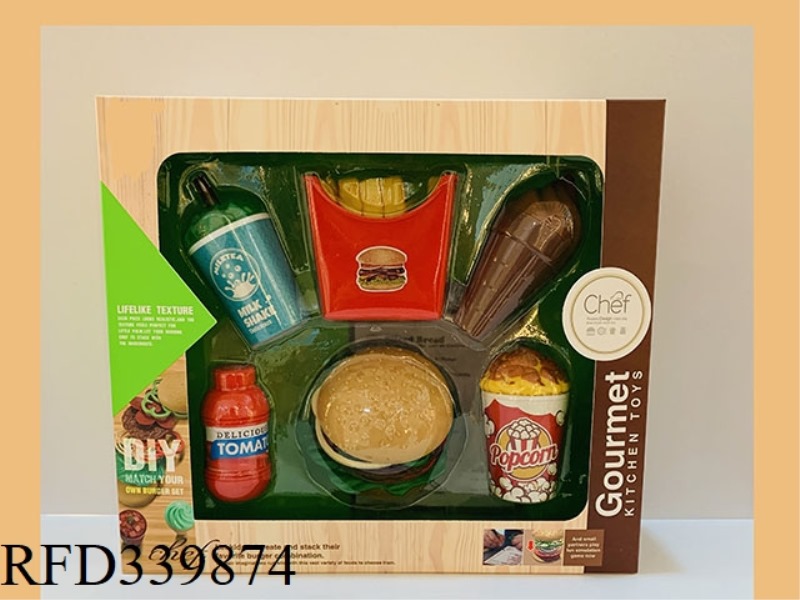 DIY MULTILAYER BURGER COMBO