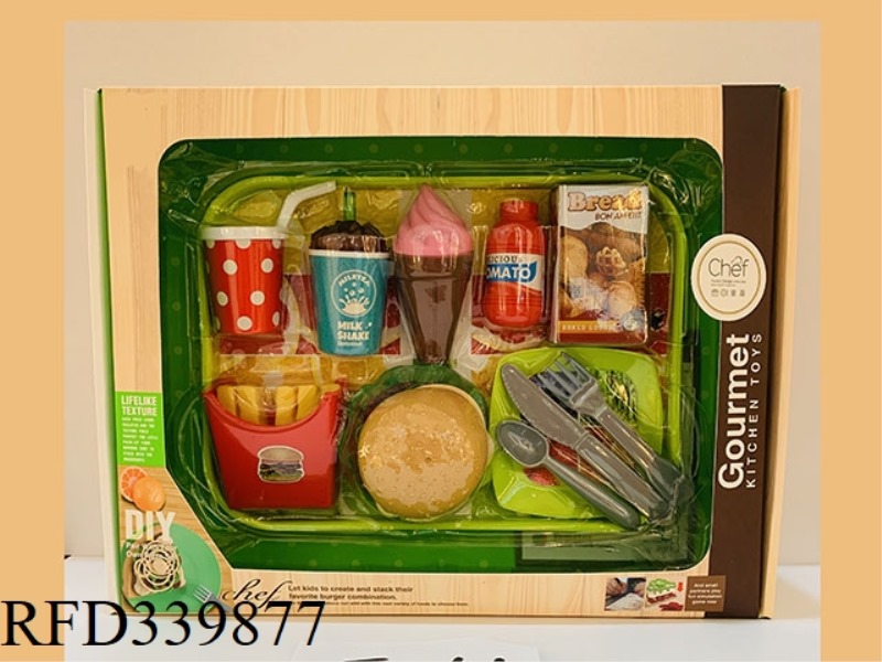 DIY BIG MAC BURGER COMBO