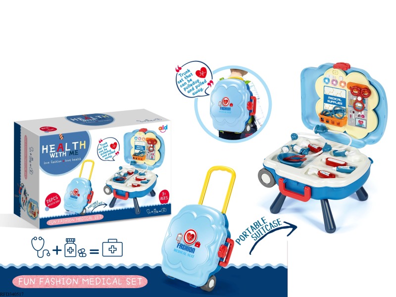 PLAY HOUSE MEDICAL TOYS
(LIGHT AND MUSIC)