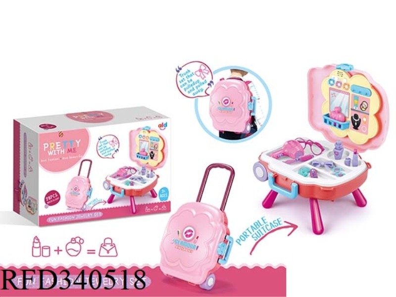 PLAY HOUSE JEWELRY TOYS
(LIGHT AND MUSIC)