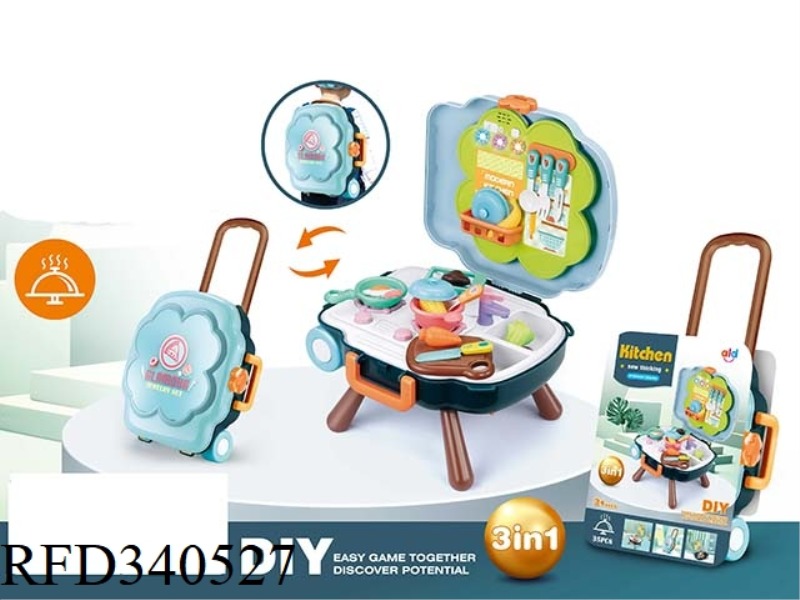 PLAY HOUSE TABLEWARE TOYS
(LIGHT AND MUSIC)
