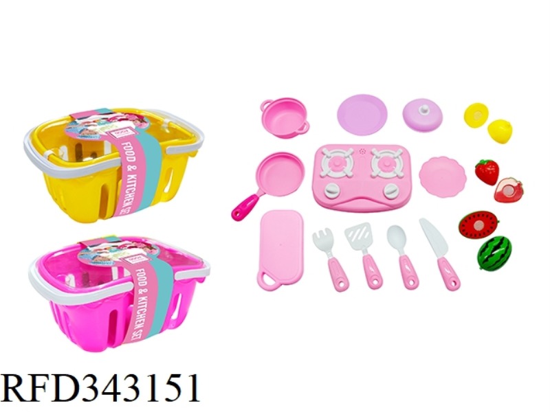 SHOPPING BASKET CHICHILE (FRUIT SET)