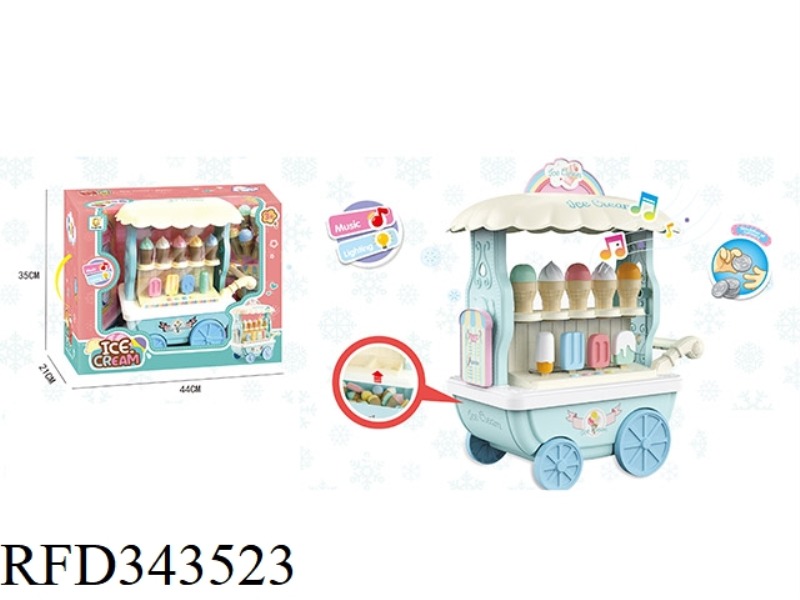 MULTIFUNCTIONAL ICE CREAM CART