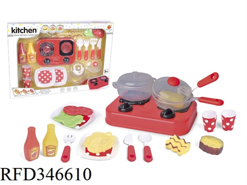 GAS STOVE TABLEWARE COMBINATION