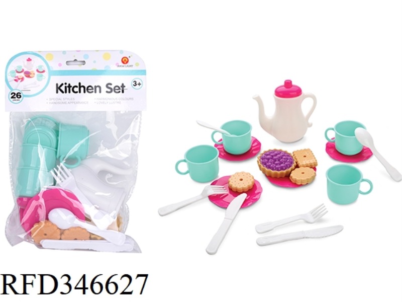 PVC CARD HEAD TEA SET