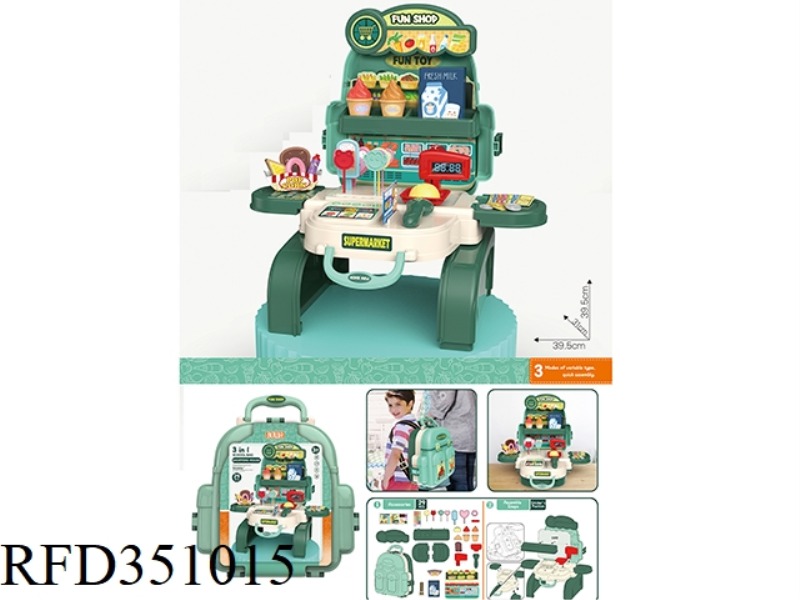 3 IN ONE, THE SUPERMARKET BAGS 29PCS