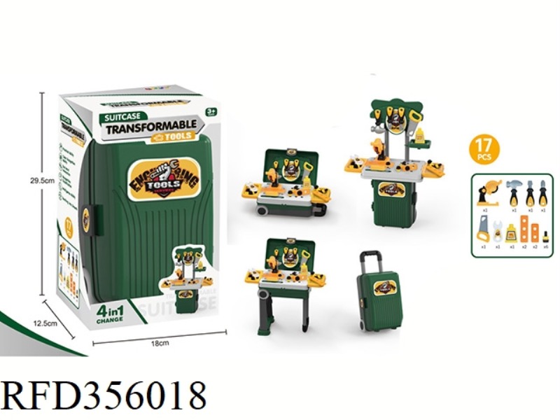 4-IN-1 SUITCASE TOOL STATION